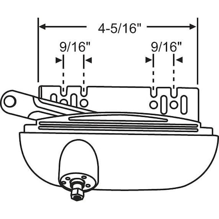Strybuc Split Arm Casement Operator 36-392LHW